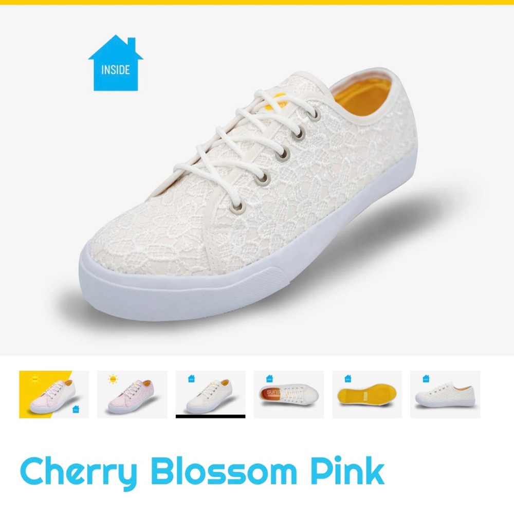 Sun shoes size 10 women’s BNIB NWT cherry blossom - Picture 2 of 5